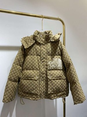 Replica The North Face & Gucci New Down Jackets For Women And Men #NFC010