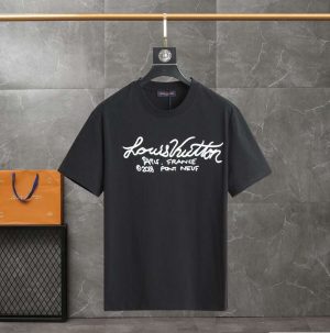 Replica LV 2023SS New Crew Neck T-shirts For Unisex #HT077