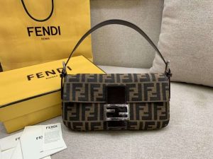 Replica FENDI Baguette Bags Brown Women’s