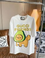 Replica GUCCI Friends Print Cotton New T-shirts For Unisex#HTS166