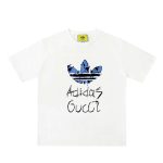 Replica Gucci x Adidas New T-Shirts Crew Neck For Unisex#NTS002
