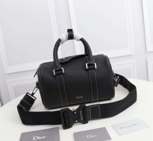 Replica Dior Lingot 26 Oblique 1ADUU114KYK-H27E Black