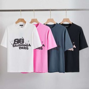 Replica Balenciaga New Crew Neck T-shirts  #HT052