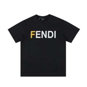 Replica Fendi New Crew Neck T-shirts For Unisex#NTS007