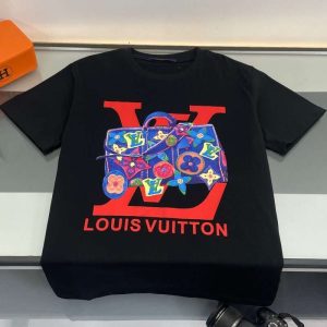 Replica Louis Vuitton New Crew Neck T-shirts For Unisex#NTS020