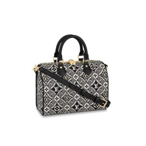 Replica Louis Vuitton Since 1854 Speedy Bandouliere 25 Black