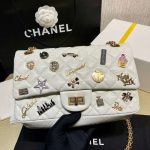 Replica Chanel Quilted Calfskin Leather 2.55 Reissue New York Lucky Charms Flap Bag