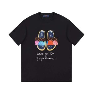 Replica Louis Vuitton New Crew Neck T-shirts For Unisex#NTS070