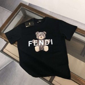 Replica FENDI 2023ss New Crew Neck T-shirts For Unisex#HT044