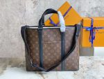 Replica LV Week-End Tote Monogram Macassar Bags M45734 #ALVB049