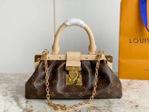 Replica Louis Vuitton 23New Monogram Cluth S-lock Bag M46544