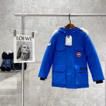 Replica Canada Goose Down Jacket Expedition in Blue