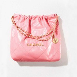 Replica Chanel 22 Handbag in Shiny Calfskin
