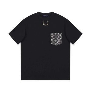 Replica LV New Crew Neck T-shirts For Unisex#HTS84