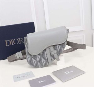 Replica Dior CD Diamond Bags 1ADPO022 Grey