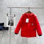 Replica Canada Goose Down Jacket Expedition in Red