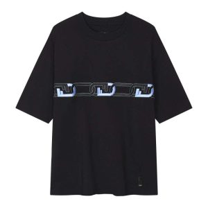 Replica FENDI New Crew Neck T-shirts For Unisex Black and White#NTS089