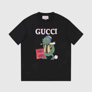 Replica Gucci 2023SS New Crew Neck T-shirts For Unisex#NTS027