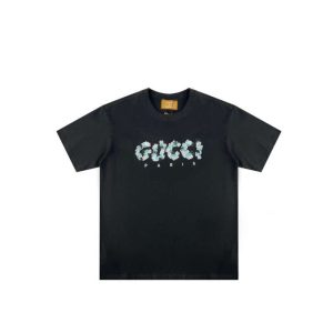 Replica Gucci x Balenciga Arial New Crew Neck T-shirts For Unisex#HTS212
