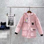 Replica Canada Goose Down Jacket Expedition in Pink