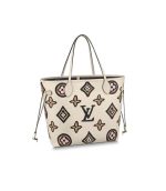 Replica Louis Vuitton Neverfull MM Cream Or Black