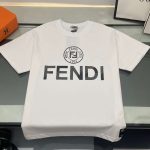 Replica Fendi New Crew Neck T-shirts For Unisex#HTS116