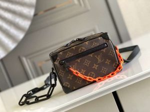 Replica Louis Vuitton Mini Soft Trunk Monogram Eclipse Bag M44480