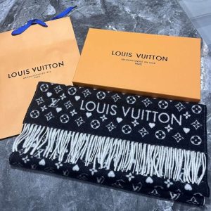 Replica Louis Vuttion Scarves Black#SYS002
