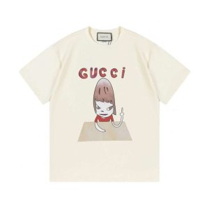 Replica Gucci  Crew Neck T-shirts For Unisex #HT084