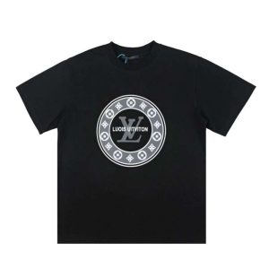 Replica Louis Vuitton New Crew Neck T-shirts For Unisex#NTS072