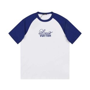 Replica Louis Vuitton New Crew Neck T-shirts For Unisex#NTS014