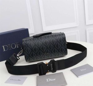 Replica Dior Lingot 22 CD Diamond 1ADPO249 Black