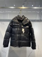 Replica Moncler Genius – 7 Moncler FRGMT Hiroshi Fujiwara – Anthemium hooded short down jacket black