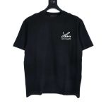 Replica Louis Vuitton Sketch City Foam Print T-shirt For Unisex Black