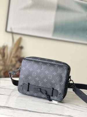 Replica LV New Classics Monogram Eclipse Streamer Bags#ALVB016