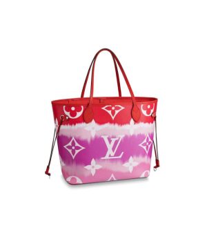 Replica Louis Vuitton LV Escale Neverfull MM Red