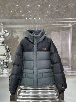 Replica The North Face & GUCCI New Down Jackets For Women And Men #NFC007