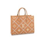 Replica Louis Vuitton Onthego MM Apricot or Cream