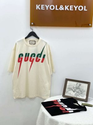 Replica Gucci  Crew Neck T-shirts For Unisex #HT083