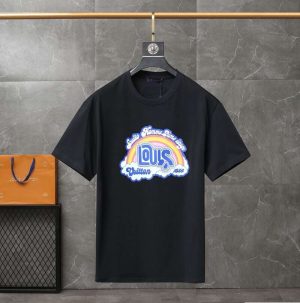 Replica Louis Vuitton New Crew Neck T-shirts For Unisex #HTS73