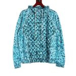 Replica Louis Vuitton 23FW Long Sleeve Zip-up Hooded Jacket For Unisex Streetwear #NTS122