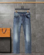 Replica Louis Vuitton 23FW Jeans Street Style Jeans For Men#NTS067