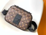 Replica Louis Vuittion S Lock Monogram Macassar Bags M58489