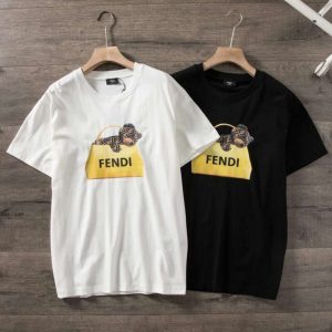 Replica Fendi New T-Shirts Crew Neck For Unisex#HTS351