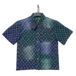 Replica Louis Vuitton New Demin Shirt  Short Sleeve  Streetwear#HTS309
